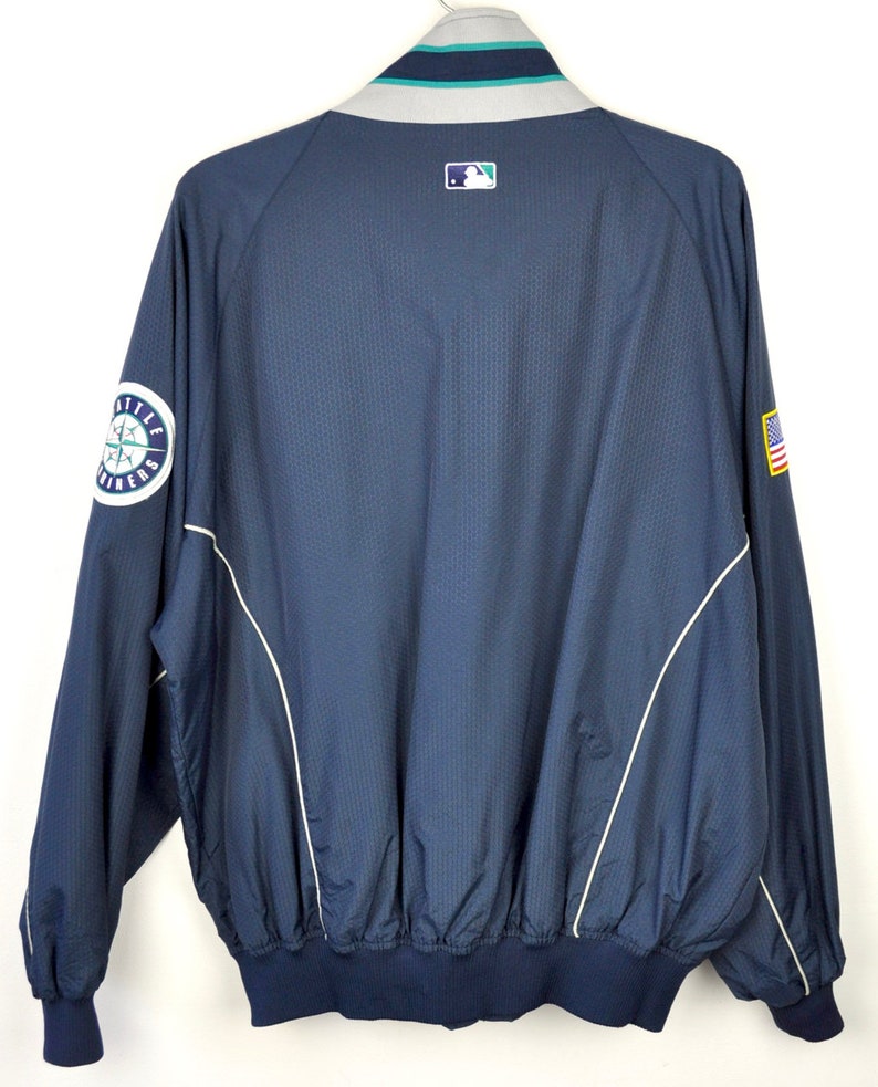 SEATTLE MARINERS Majestic Men's Large Jacket Full zip up Etsy