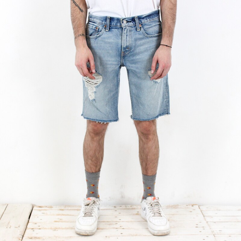 ~00'S Levi's denim shorts short pants men's w34 / eaa382923