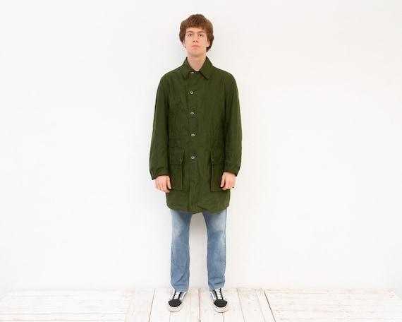 ジャケット・アウター SWEDISH ARMY M-59 FIELD COAT Original Swedish army M59 jacket green military field combat