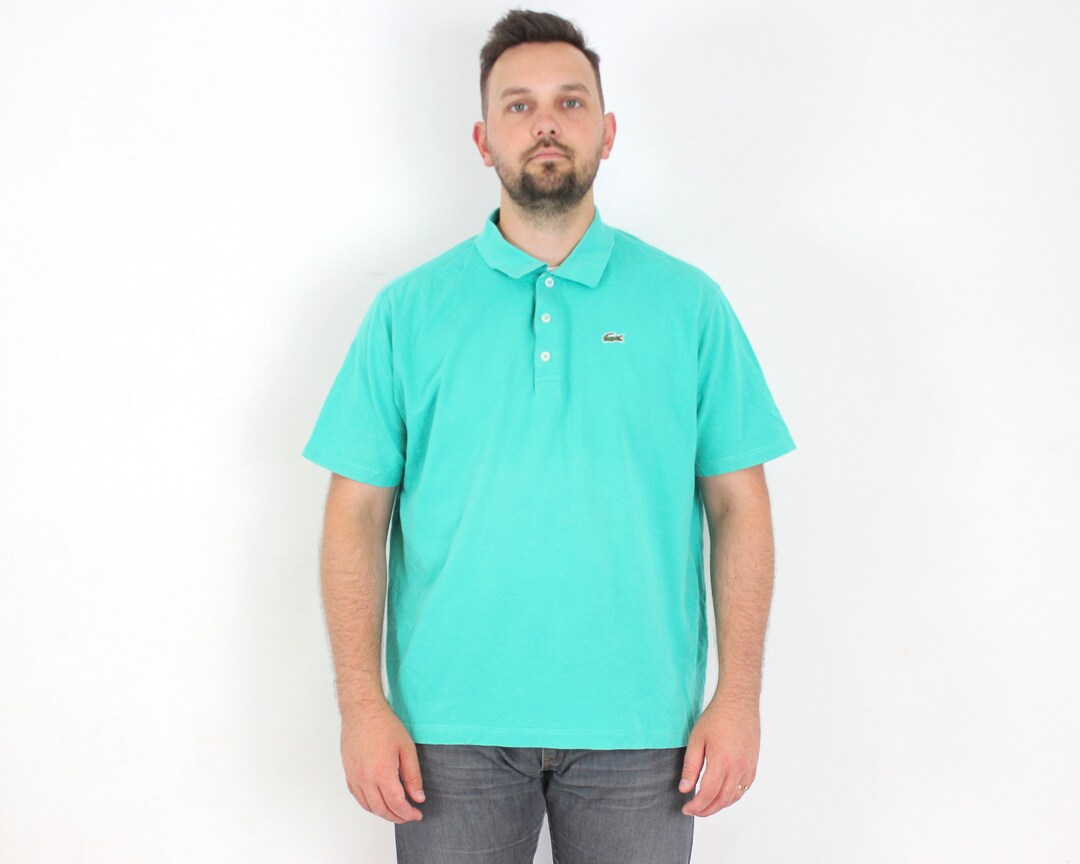 Lacoste turquoise polo cheap