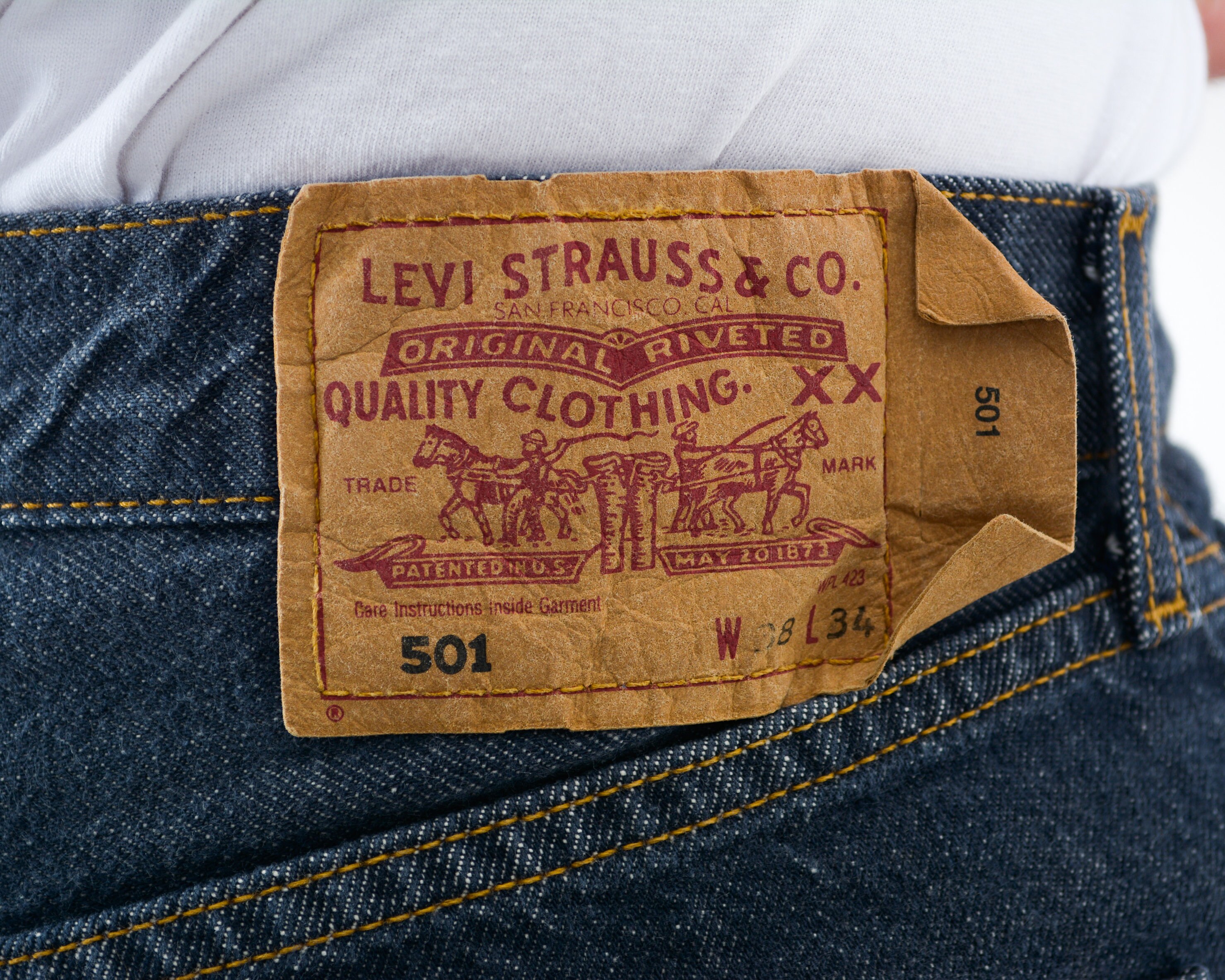 LEVI'S STRAUSS 501 Vintage Men W38 L30 Jeans Denim - Etsy Canada