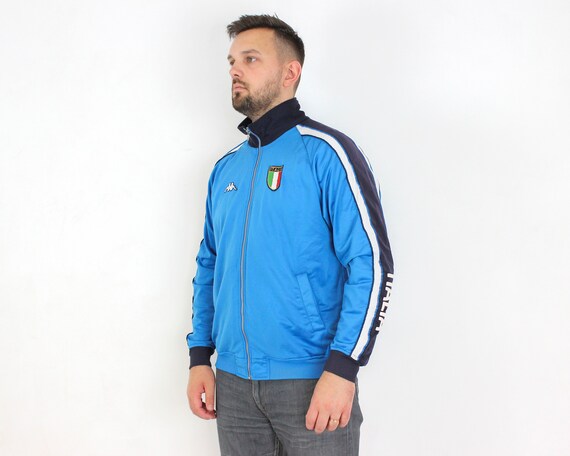 Italia Home Tuta Top Giacca L Uomo 1990 Italia Kappa vintage