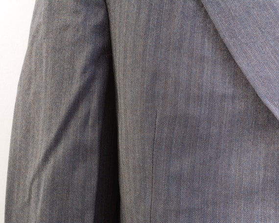 DAKS Vintage L Men's Blazer Virgin Wool Suit Jack… - image 4