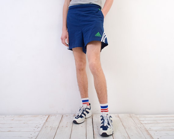 Vintage ADIDAS Men's L W42 Shorts Swim Trunks Ret… - image 2
