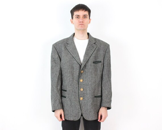 Mens wool blazer jacket sale
