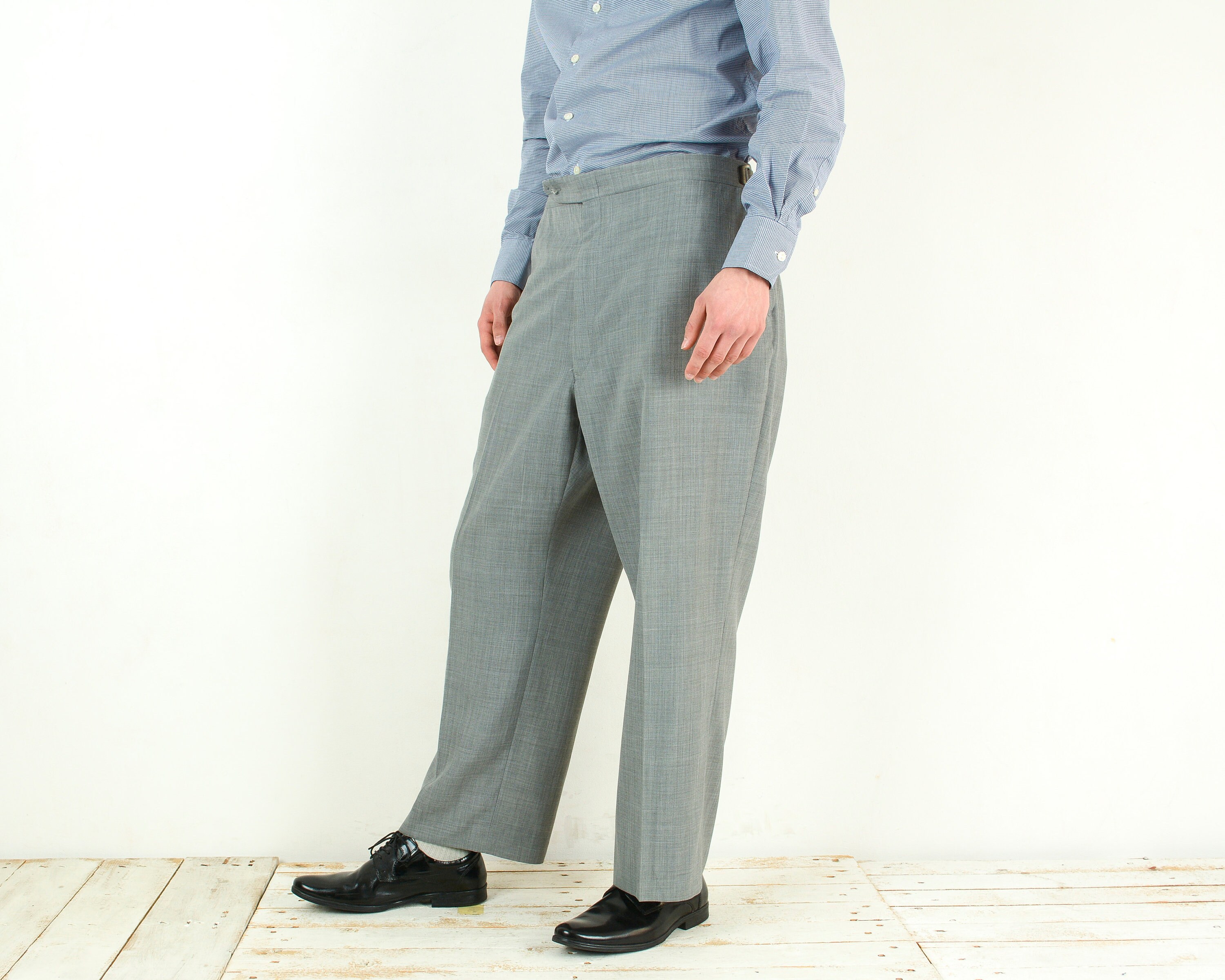 Taglie Forti Taglia Pantaloni 36x32 Bretelle Jeans Uomo Pantaloni