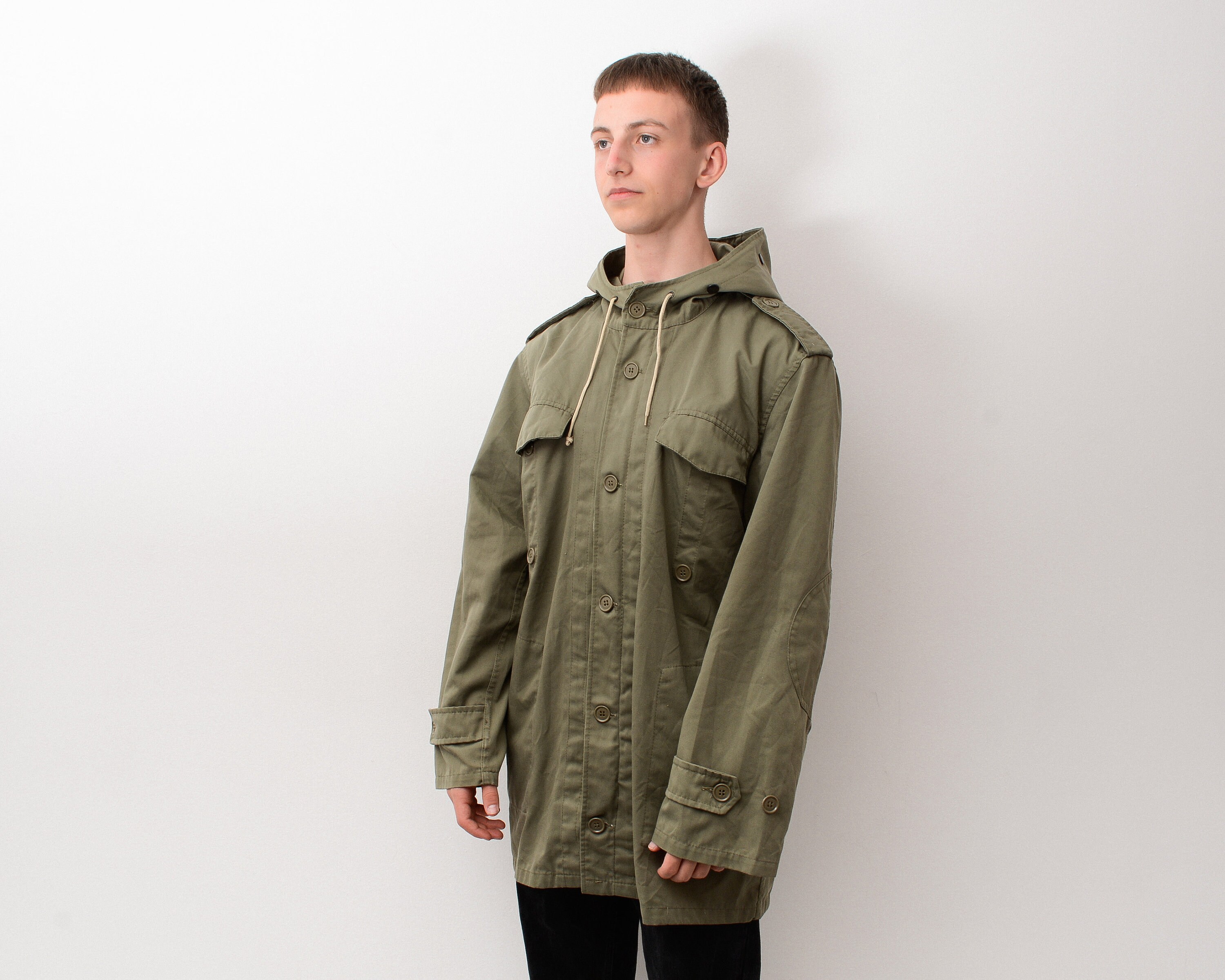 Ejército Alemán Bundeswehr 80's Parka Coat M Chaqueta con | Etsy España