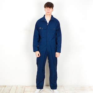Blaklader Workwear Worker Overalls XL Men&#39;s Uk 44 Us Utility Coveralls Work Gear, EU 54 De Jumpsuit Boilersuit Bibs Chore Pants Blue Long 5s