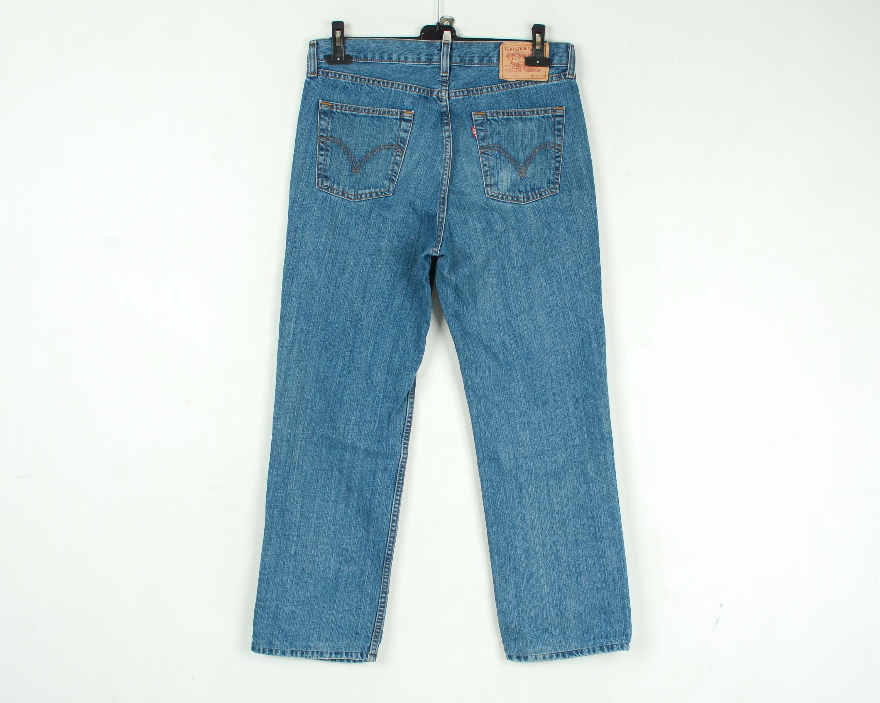 LEVI'S STRAUSS Vintage Men's 630 Straight Fit Jeans W34 L30