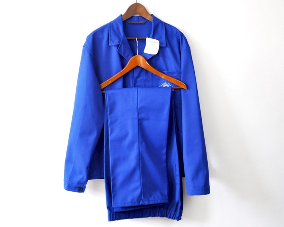 French Worker style Men's suits 44 UK Chore Jacket