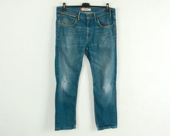 LEVI'S STRAUSS Vintage 519 Men's W36 L30 Slim Fit Skinny Leg