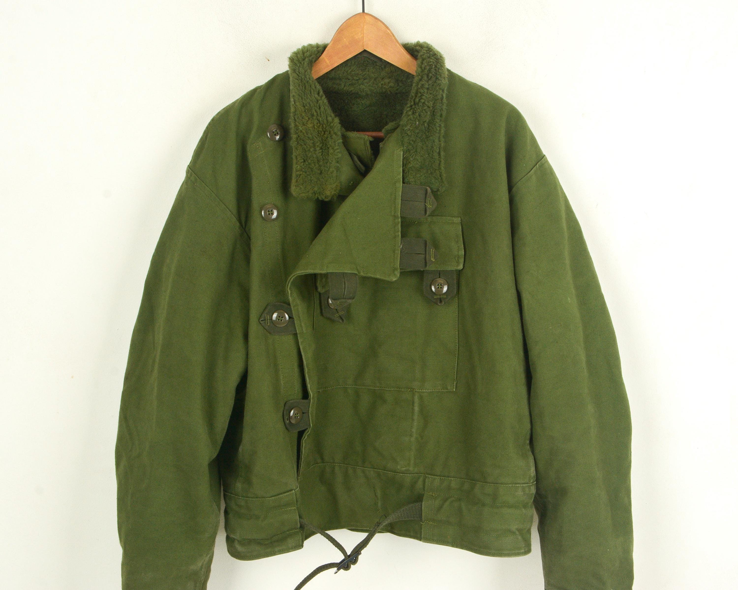 French Motorcycle Army Coat - Etsy French Motorcycle Army Coat - Etsy