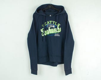 Seattle Seahawks NFL Team Apparel women M hoodie, sweatshirt jumper sweater long sleeve top champions superbwol 2026 activewear y2k hooded