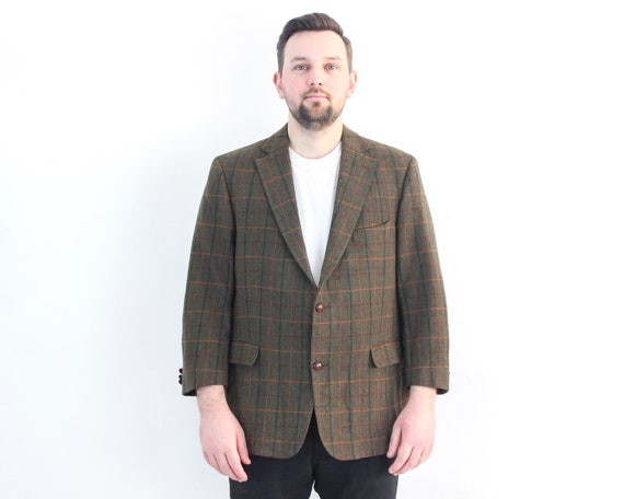 DAKS London K knopf Vintage Men s UK 44S US Pure New Wool Blazer