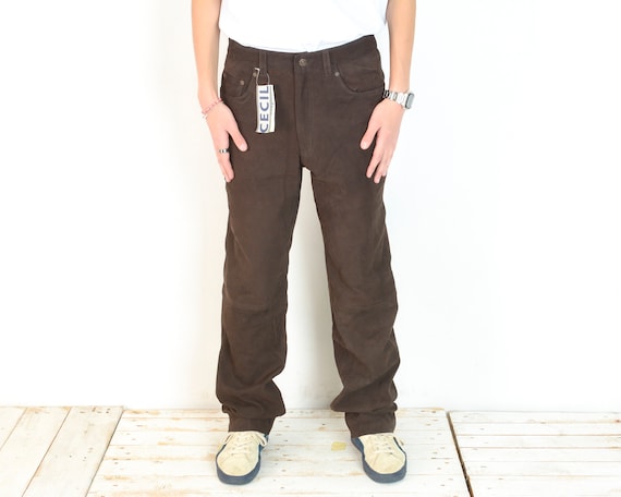 Classic-Fit Sueded Cargo Pant, Men's Trousers