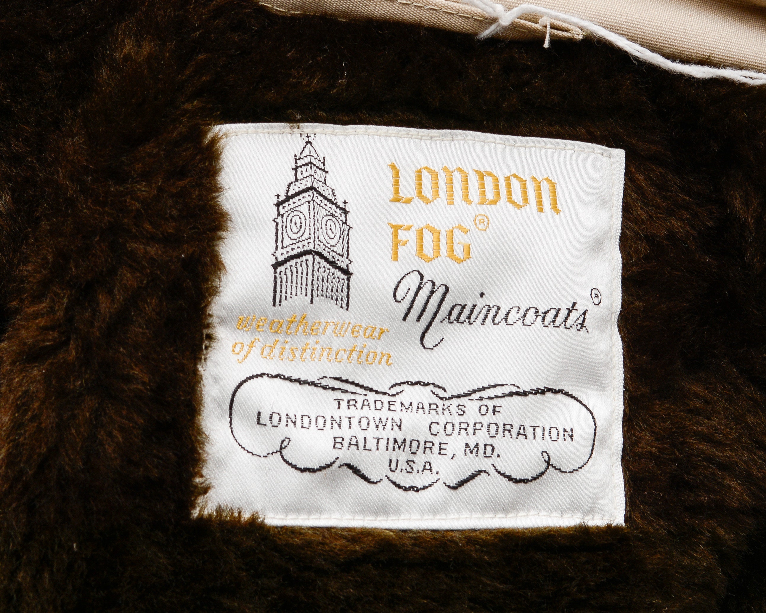 LONDON FOG Vintage Men's UK 46 Removable lining Trench | Etsy