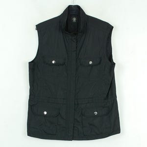Bogner women m waistcoat gilet vest tank jacket zip up black lightweight eu 40 Ski Apres Winter High-End Activewear