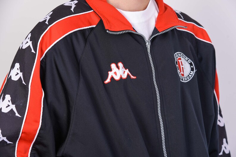 FEYENOORD ROTTERDAM 2000s vintage Football Men's XL Jacket ...