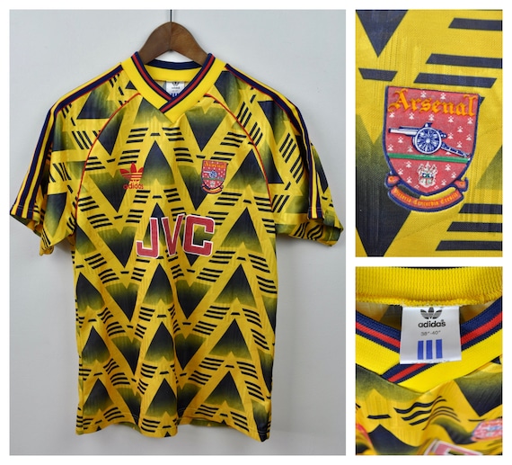 arsenal jvc shirt yellow