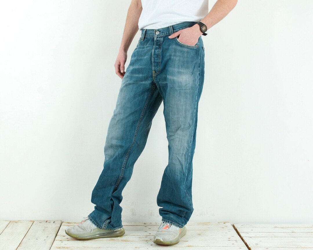 LEVI STRAUSS Vintage 501 Men W36 L34 Regular Fit Straight