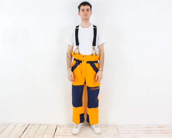 Mens yellow deals salopettes
