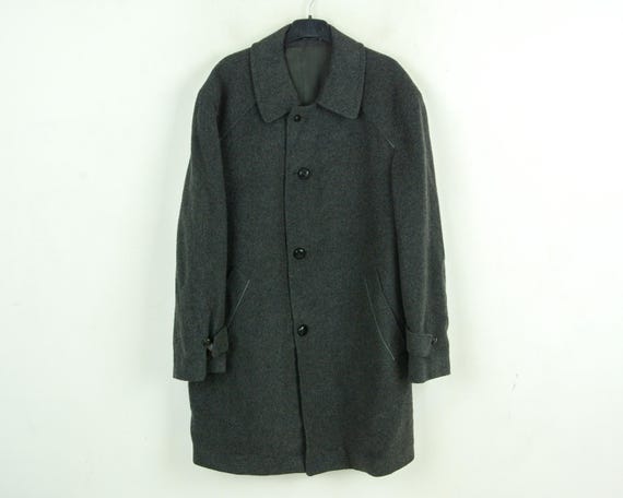 ジャケット・アウター [VINTAGE] 70s ALPEN LODEN loden coat Vintage ECHTER ALPEN LODEN Men's L Wool Jacket Over Coat