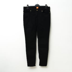 Hugo boss orange women w31 l32 skinny pants bottoms trousers black slim ladies