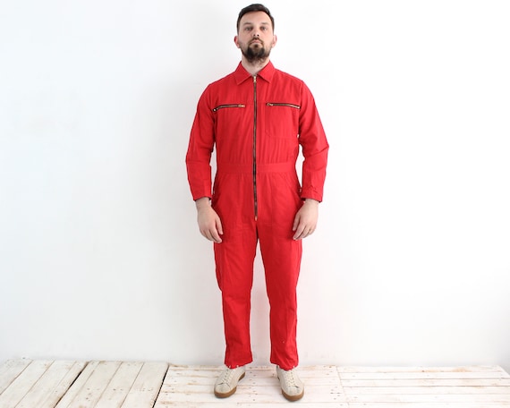 Vintage PABLO Sanfor Men M Overalls Worker Boiler… - image 1