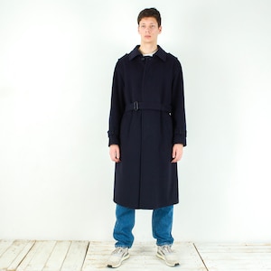 SALCO Coat size42 made in Italy/NAVY