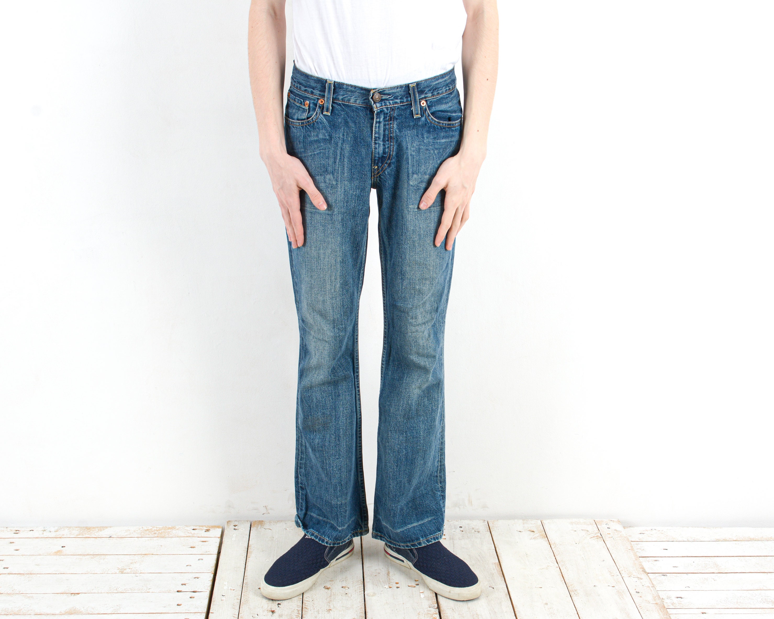 LEVI'S Men's 529 W30 Bootcut - Etsy