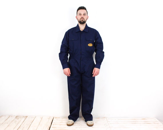 Vintage OSCACER Mens XL Worker Boilersuit Overalls Coveralls