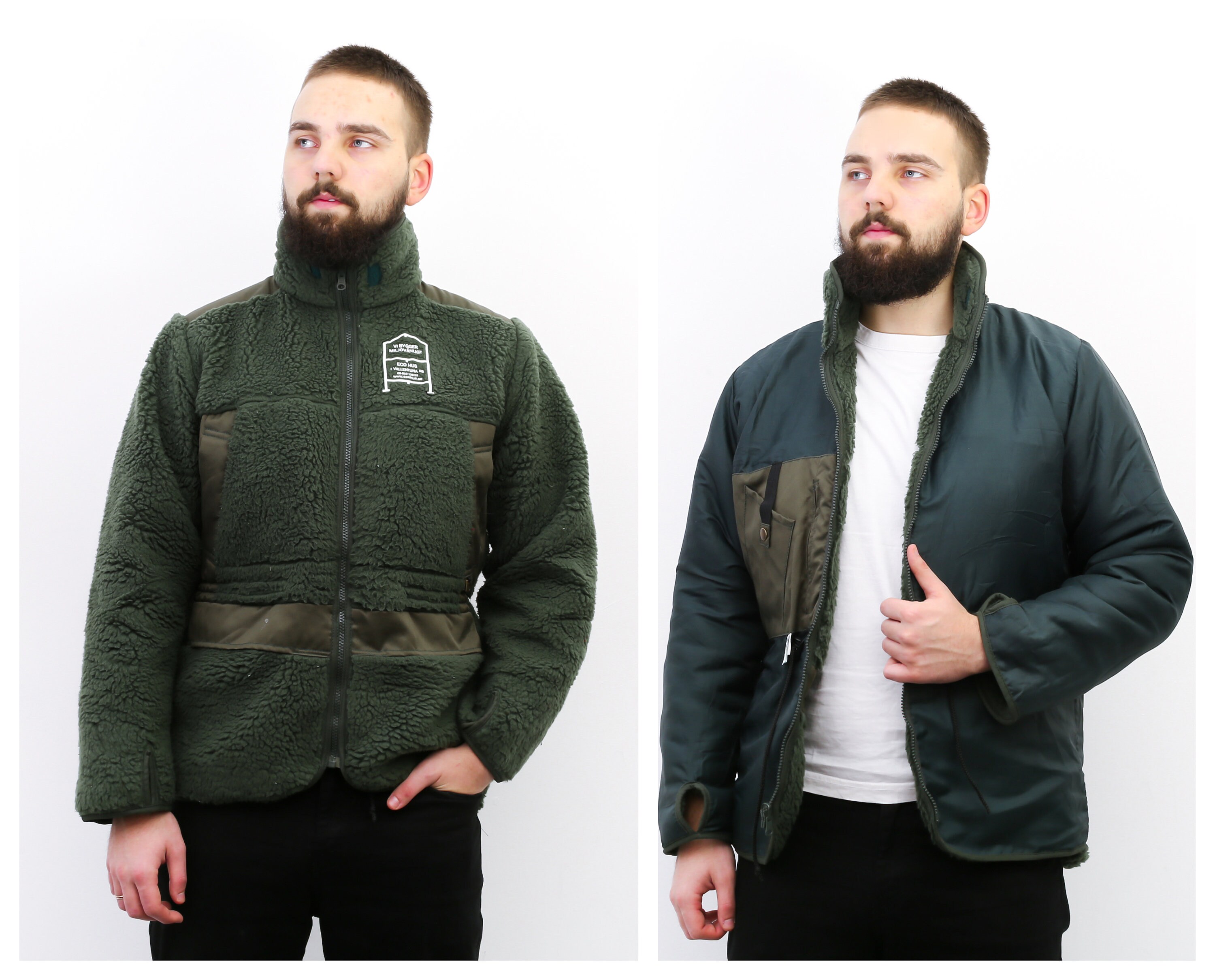 fleece shooting jacket