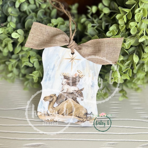 Baby Jesus - Cedar Ornament Baby Jesus - Cedar Ornament