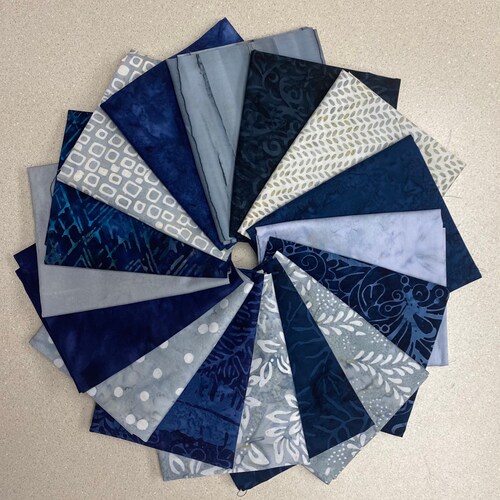 grey fabric bundle