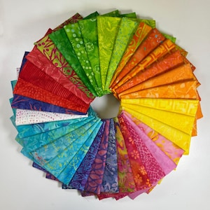 BEST SELLER!! Bright Batik Fat Quarter Bundle (33 fat quarters)