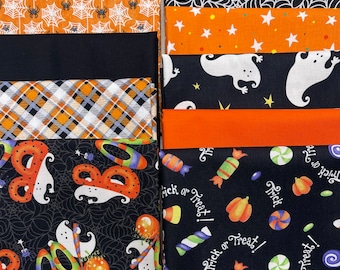 Brown Fat Quarter Bundle - 10 Pieces 18x21 Inch Quilting Cotton Fabric