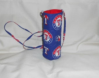 Texas Rangers Water or Beer Bottle Cooler