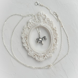 Horse pendant, Horse lover jewelry, Silver horse jewelry, Pony, Horse, Horse necklace, Horse lover, Horse accessories, Pony jewelry