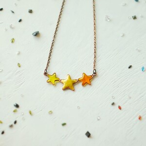 Minimal star necklace, Small necklace, Moon necklace, Stars jewelry, Minimal jewelry, Space jewelry, Planet necklace, Celestial jewelry,