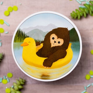 Floating Sasquatch