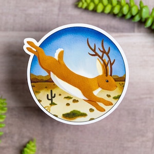 Jackalope Sticker