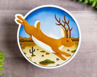 Jackalope Sticker