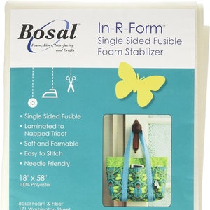 Bosal In-R-Form Single Sided Fusible Foam Stabilizer