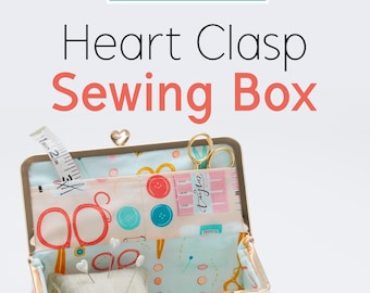 Heart Clasp Sewing Box Kit
