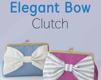 ZWE2675 Elegant Bow Clutch ePattern (PDF Download)