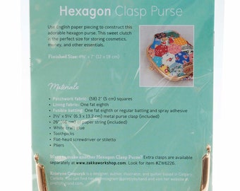 Hexagon Clasp Purse – Stash