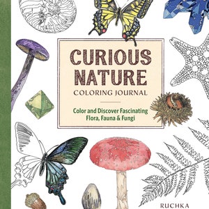 Curious Nature Coloring Journal