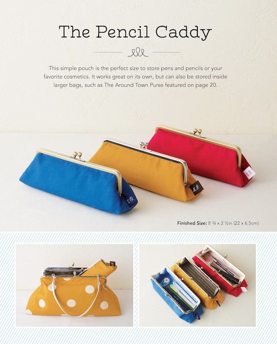 The Purse Clasp Book: Sew 14 Adorable Coin Purses and Bags with Metal Frames [Book]