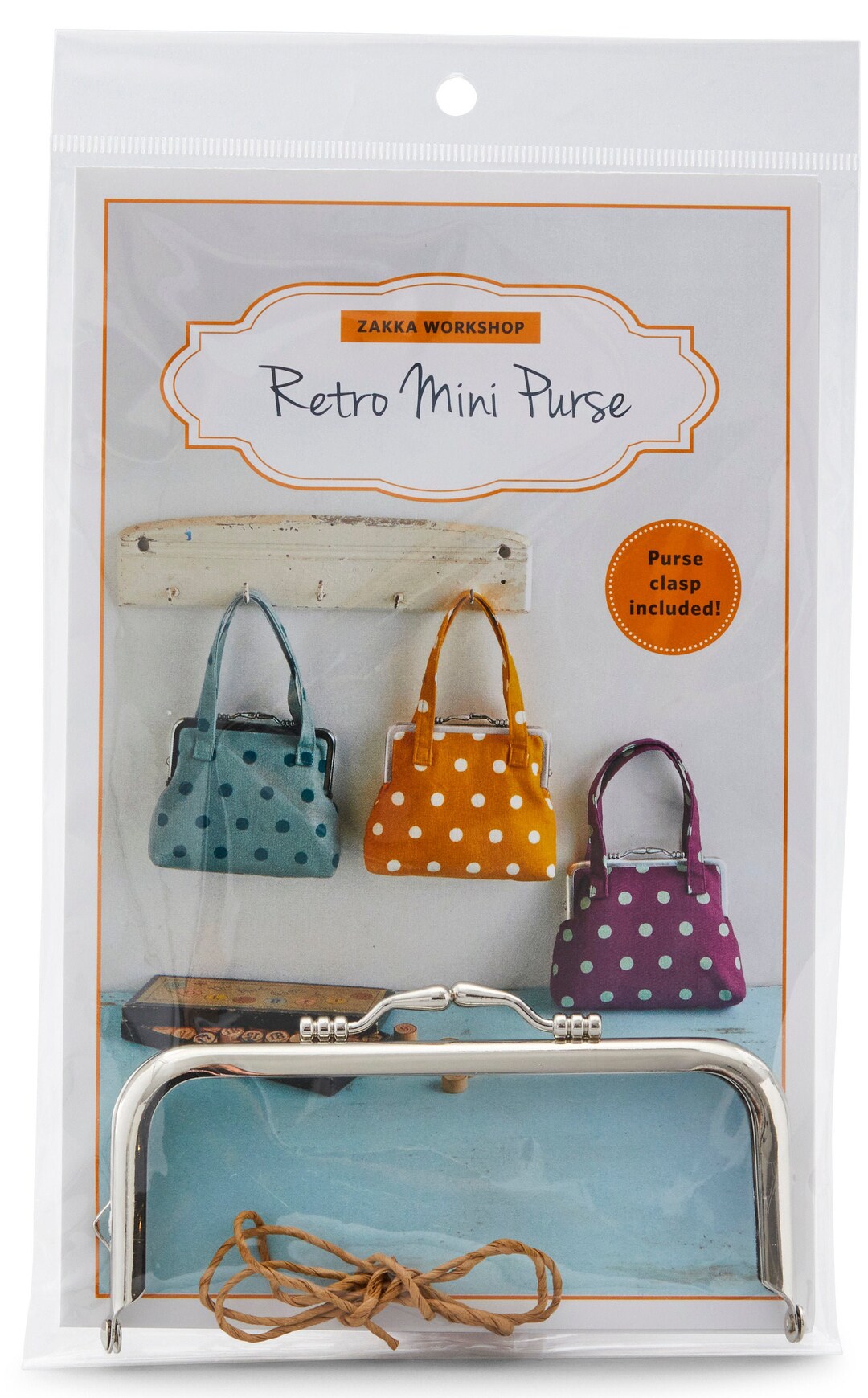 ZW2293 Retro Mini Purse Kit - Etsy
