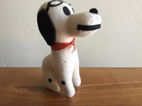 Stuffed Animals Nursery Decor Vintage Baby Snoopy Plush Toy Vintage Peanuts Snoopy plush toy small | Snoopy plush